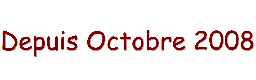 Depuis Octobre 2008