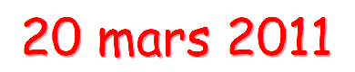20 mars 2011