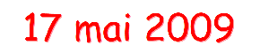 17 mai 2009